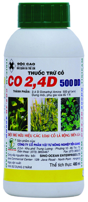 CO 24D 500DD- 480ML - Thuốc Trừ Sâu Tigicam - Công Ty Cổ Phần Vật Tư Nông Nghiệp Tiền Giang
